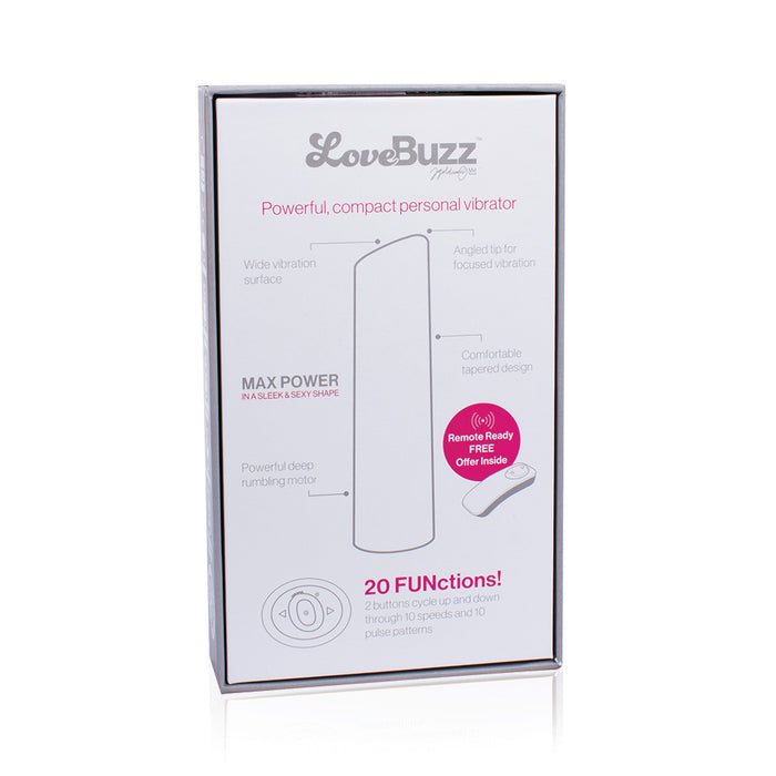 Screaming O LoveBuzz Positive Angle Rechargeable Bullet Vibrator | thevibed.com