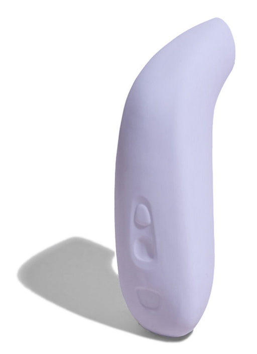 Dame Aer Rechargeable Silicone Suction Vibrator Lavender | thevibed.com