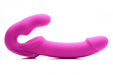 XR Brands Strap-U Evoke Super-Charged Rechargeable Vibrating Strapless Strap-On Dildo | thevibed.com