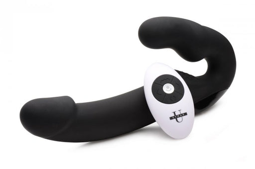 XR Brands Urge Silicone Strapless Strap On with Remote | thevibed.com