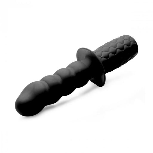 XR Brands Ass Thumpers The Handler 10x Silicone Vibrating Thruster | thevibed.com