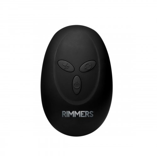 XR Brands Slim M Curved Rimming Plug with Remote Control | thevibed.com