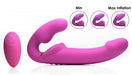 XR Brands Strap-U Remote Control Inflatable 10X Ergo-Fit Strapless Strap-On | thevibed.com