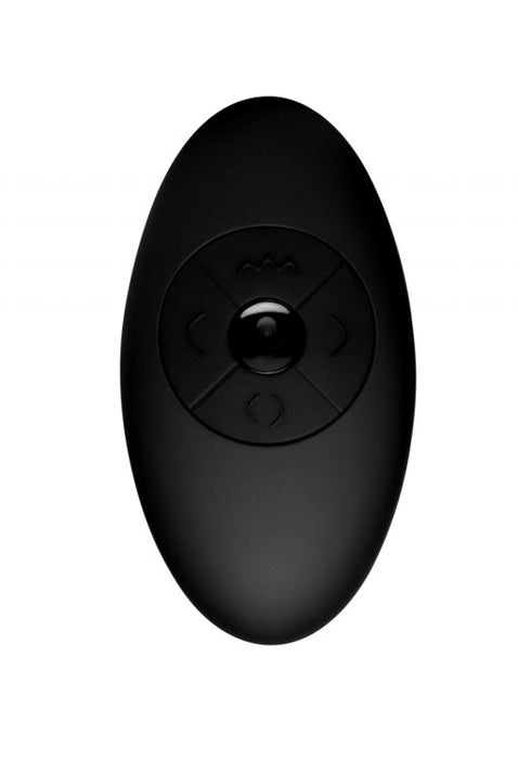 XR Brands Thunderplugs Swelling & Thrusting Butt Plug with Remote Control | thevibed.com
