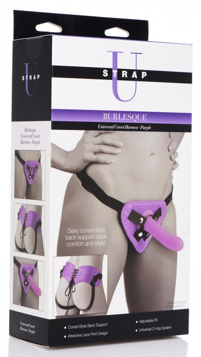 XR Brands Strap-U Burlesque Universal Corset Harness | thevibed.com