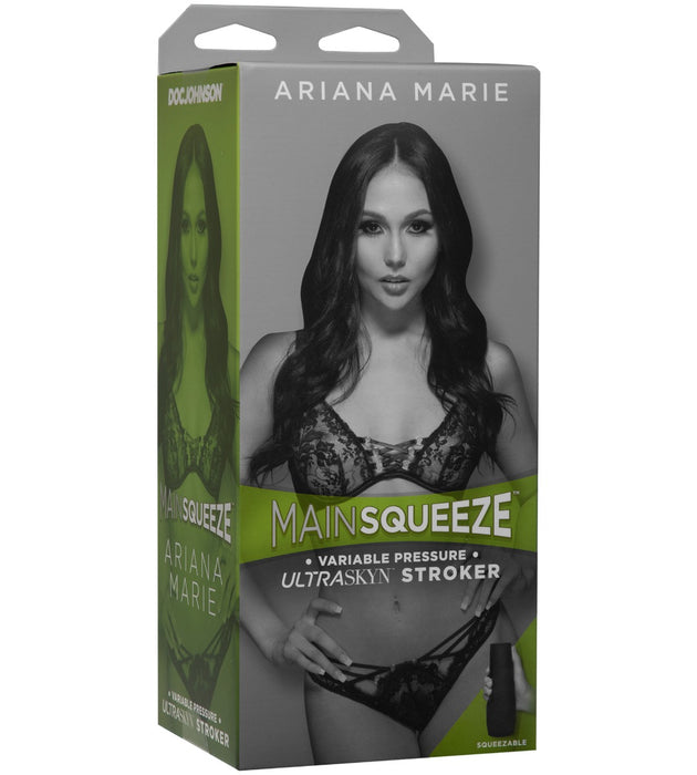 Doc Johnson Main Squeeze™ ULTRASKYN Stroker Ariana Marie | thevibed.com