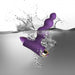 Rocks-Off Petite Sensations Bubbles Vibrating Anal Beads Purple | thevibed.com