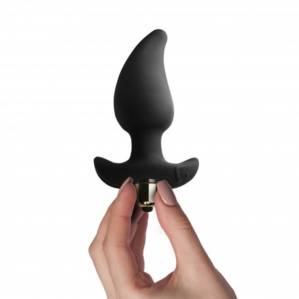 Rocks-Off Butt Quiver Silicone Vibrating Butt Plug | thevibed.com
