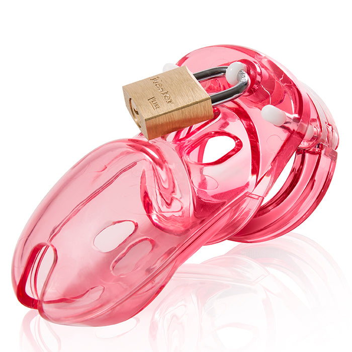 CB-X CB-3000 Red Male Chastity Device | thevibed.com