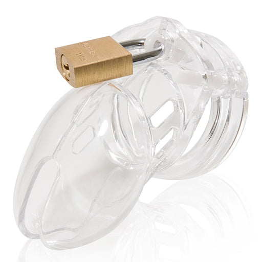 CB-X CB-6000S Clear Male Chastity Device | thevibed.com