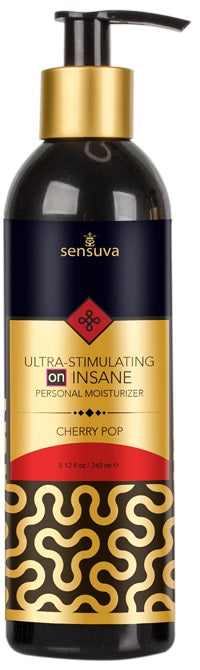 Sensuva Cherry Pop Ultra Stimulating ON Insane Personal Moisturizer | thevibed.com
