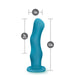 Blush Impressions N3 6.5" Vibrating Suction Cup Dildo | thevibed.com