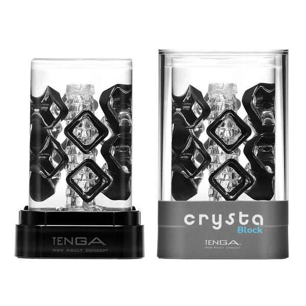 Tenga Crysta Blocks Masturbator Sleeve | thevibed.com
