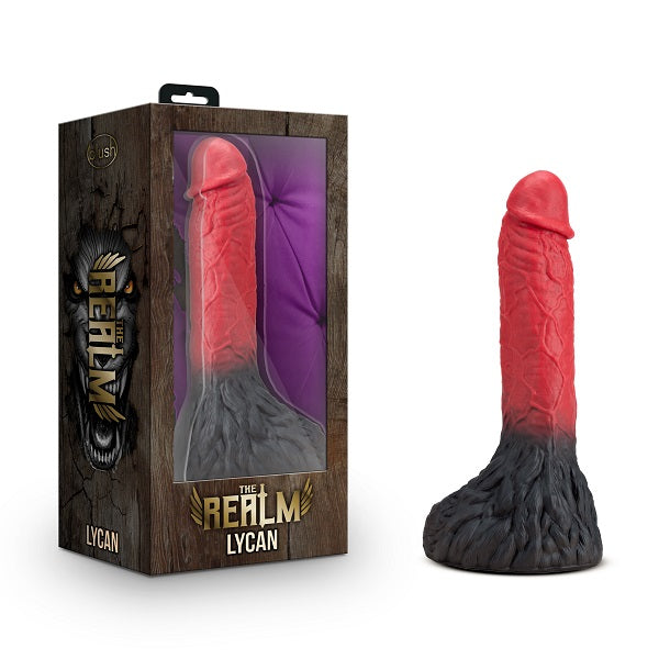 Blush The Realm Lycan Silicone Lock On Werewolf Dildo | thevibed.com
