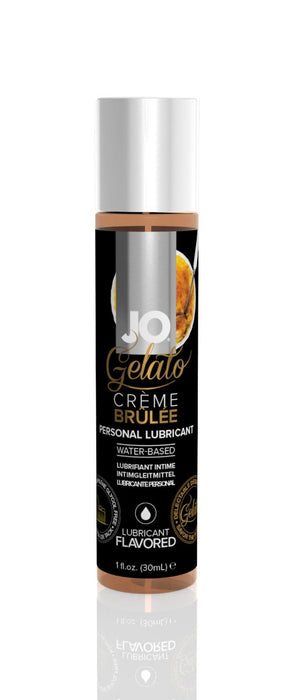 System JO Gelato Creme Brulee Flavored Water-Based Personal Lubricant | thevibed.com