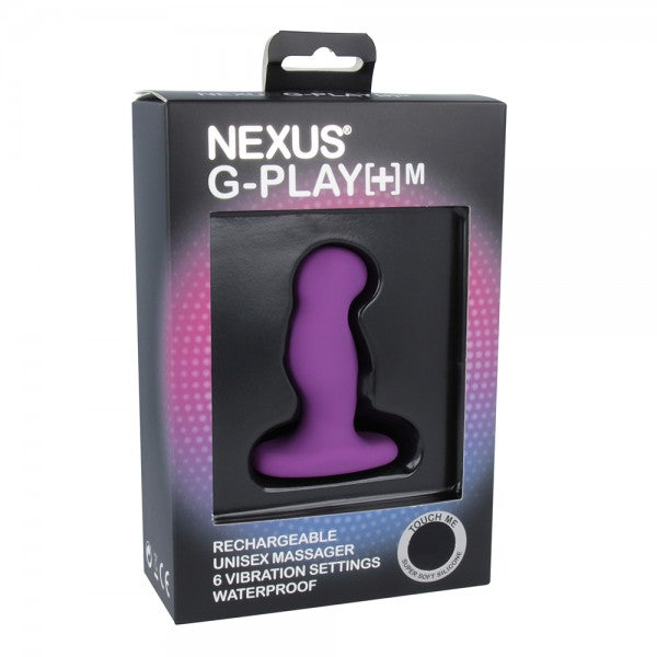 Nexus G-Play+ Medium Rechargeable Unisex Massager | thevibed.com