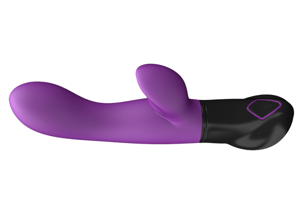 Adrien Lastic Gaia Dual Stimulation Rabbit Vibrator Purple | thevibed.com