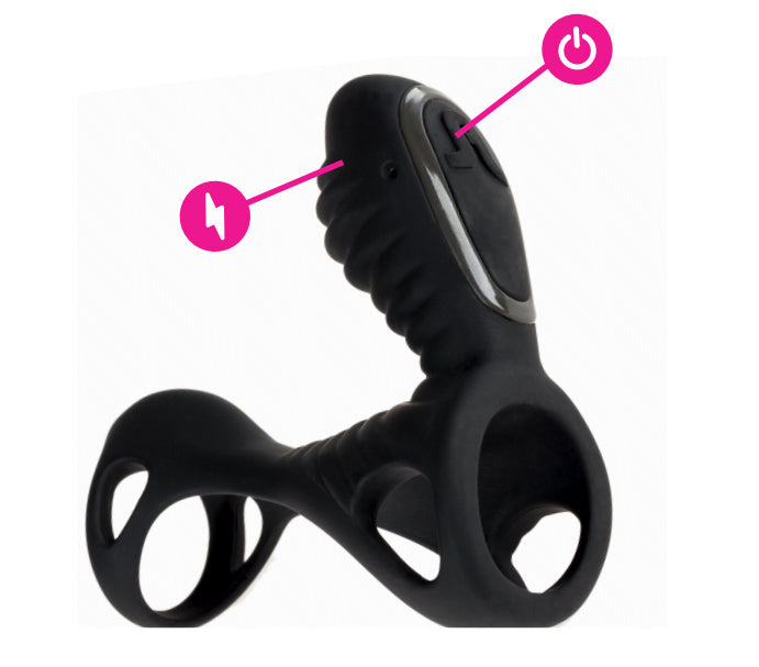 Adrien Lastic Gladiator F Remote Controlled Cock Ring | thevibed.com