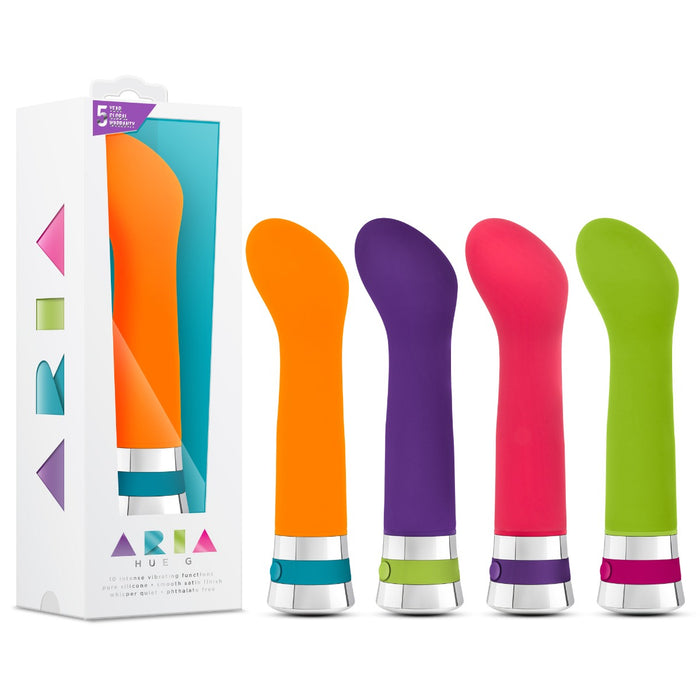Blush Aria Hue G Waterproof Silicone G-Spot Vibrator | thevibed.com