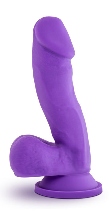 Blush Ruse Juicy 7" Silicone Suction Cup Dildo with Balls | thevibed.com