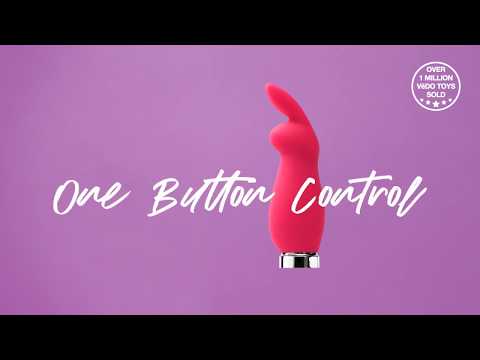 VeDo CRAZZY BUNNY Rechargeable Rabbit Bullet Vibrator | thevibed.com