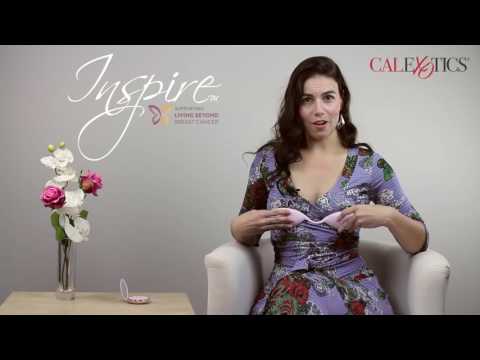 CalExotics Inspire Vibrating Remote Control Breast Massager | thevibed.com