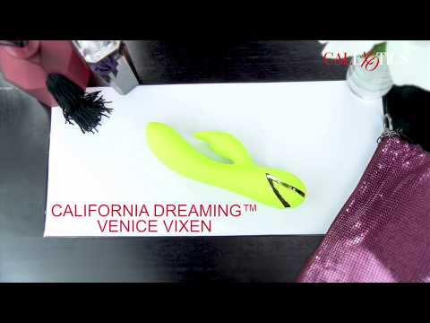 CalExotics California Dreaming Venice Vixen Rabbit Vibrator | thevibed.com