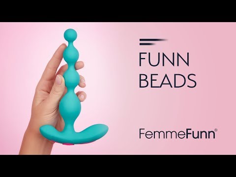 FemmeFunn Funn Vibrating Waterproof Anal Beads | thevibed.com