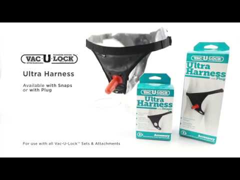 Doc Johnson Ultra Harness with Red Vac-U-Lock Plug | thevibed.com