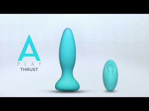 Doc Johnson A-Play Thrust Experienced Remote Control Thumping Butt Plug | thevibed.com