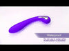 CalExotics Impulse™ Intimate E-Stimulator Petite Silicone G Wand | thevibed.com