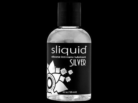 Sliquid Naturals Silver Silicone Personal Lubricant | thevibed.com