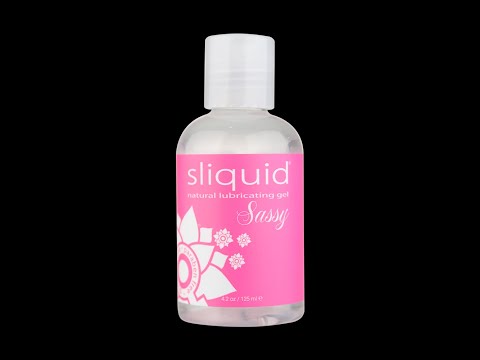 Sliquid Naturals Sassy Anal Water-Based Gel Lubricant | thevibed.com