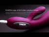 SVAKOM Adonis Dual Action Warming Rabbit Vibrator Violet | thevibed.com