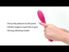 SVAKOM Iris Clitoral and G-Spot Vibrator Pink | thevibed.com