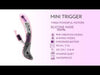 Adrien Lastic Mini Trigger Rechargeable Rabbit Vibrator | thevibed.com