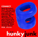 Hunkyjunk CONNECT Cock Ring and Ball Tugger | thevibed.com