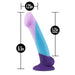Blush Avant D16 Purple Haze Silicone Suction Cup Dildo | thevibed.com