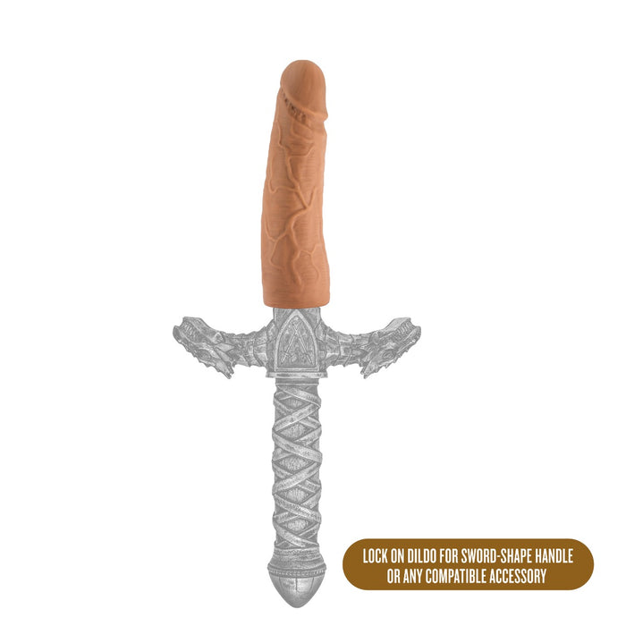 Blush The Realm Realistic Lock On Silicone Dildo | thevibed.com