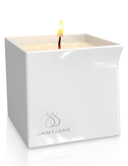 JimmyJane Afterglow Massage Oil Candle Mystic Mango | thevibed.com