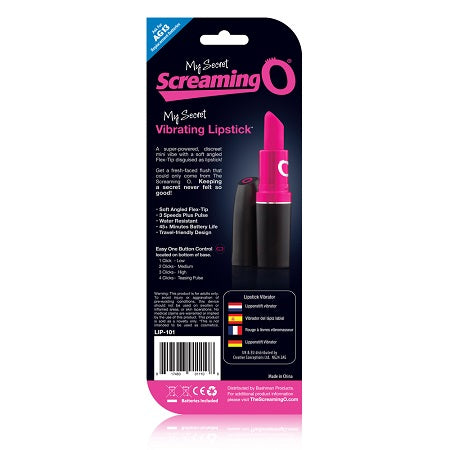 My Secret Screaming O Lipstick Vibrator | thevibed.com