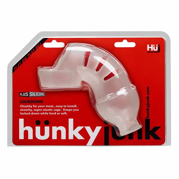 Hunkyjunk LOCKDOWN Penis Cage Chastity Device | thevibed.com