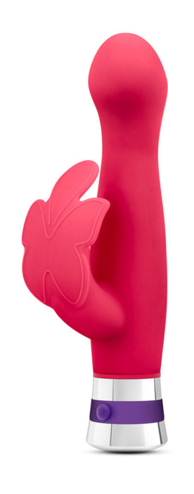 Blush Aria Lotus Flutter Dual Stimulation Vibrating Massager | thevibed.com