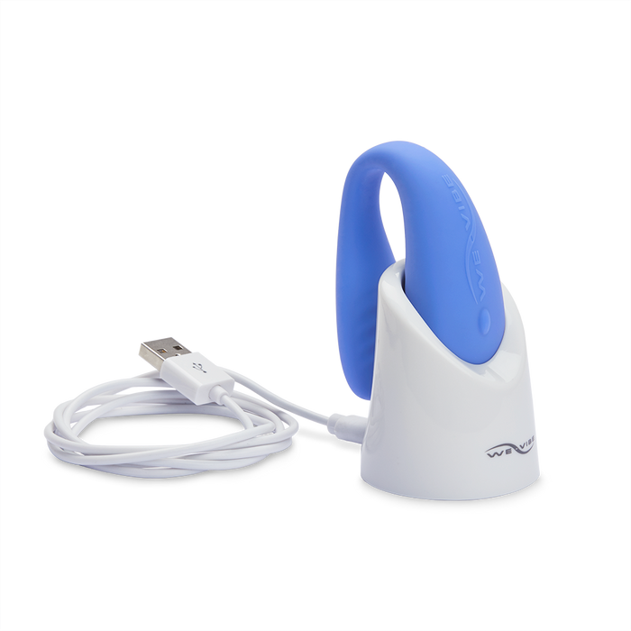 We-Vibe Match Remote Controlled Couples Vibrator Periwinkle | thevibed.com