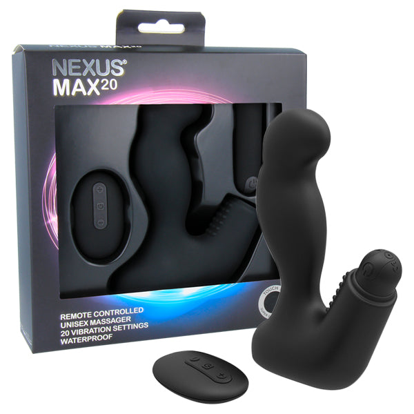 Nexus Max 20 Remote Control Unisex Massager | thevibed.com
