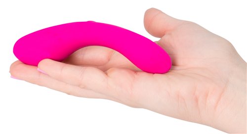 BMS Factory Mini Swan Wand Silicone Vibrating Massager | thevibed.com