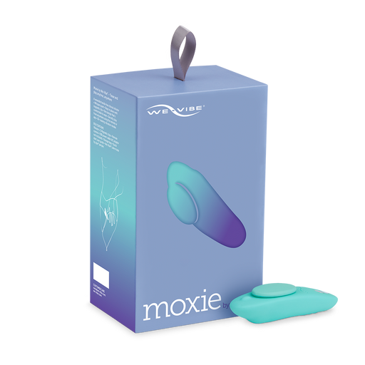 We-Vibe Moxie Wearable Vibrator Aqua | thevibed.com