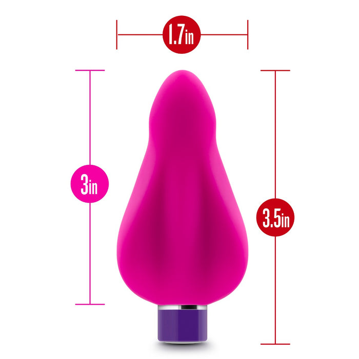 Blush Aria Hot Tongue Rechargeable Bullet Vibrator Kit Fuchsia | thevibed.com
