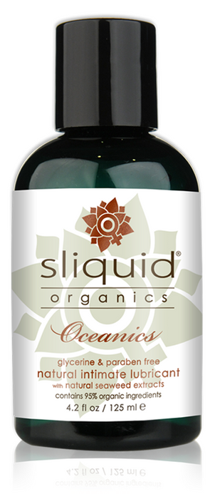 Sliquid Organics Oceanics Seaweed Infused Personal Lubricant | thevibed.com
