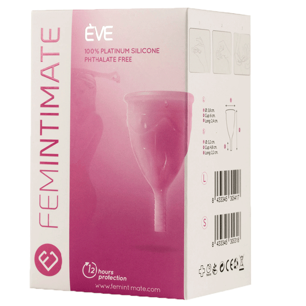 Femintimate EVE Silicone Menstrual Cup Large | thevibed.com
